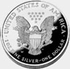 2004 American Silver Eagle (reverse)